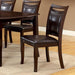 Woodside Dark Cherry/Espresso Side Chair (2/CTN) - California Furniture (Coachella, CA)