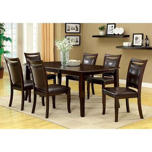 Woodside Dark Cherry/Espresso Side Chair (2/CTN) - California Furniture (Coachella, CA)