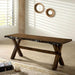 Woodworth Walnut Bench - California Furniture (Coachella, CA)