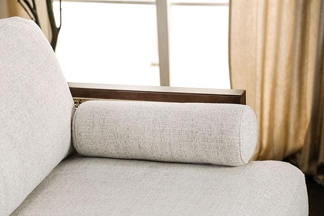 ALESUND Sofa, Beige/Light Oak, Natural & Brown - California Furniture (Coachella, CA)