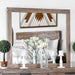 Wynton Weathered Light Oak Mirror - California Furniture (Coachella, CA)