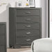 ALISON Chest, Dark Walnut - California Furniture (Coachella, CA)