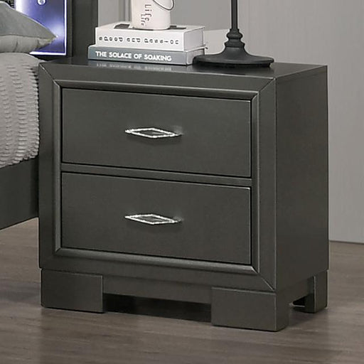 ALISON Night Stand, Dark Walnut - California Furniture (Coachella, CA)