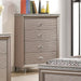 ALLIE Chest Beige & Brown - California Furniture (Coachella, CA)