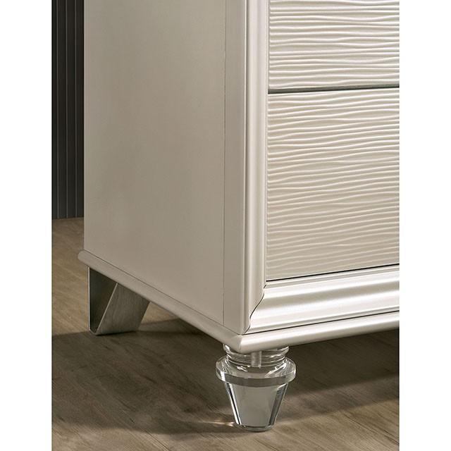 ALLIE Dresser Beige & Rose Gold - California Furniture (Coachella, CA)