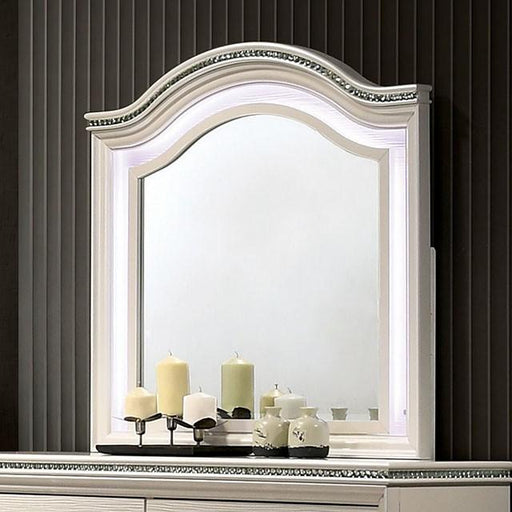 ALLIE Mirror Beige & Rose Gold - California Furniture (Coachella, CA)