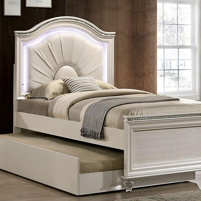 Allie Bed Beige & Pink - California Furniture (Coachella, CA)