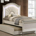 Allie Bed Beige & Pink - California Furniture (Coachella, CA)