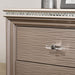 ALLIE Night Stand Beige & Rose Gold - California Furniture (Coachella, CA)