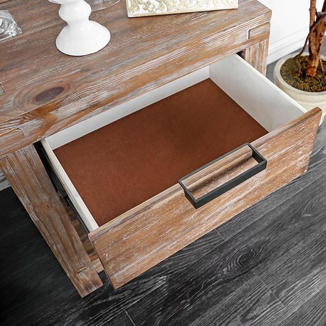Wynton Weathered Light Oak Cal.King, E.King, & Queen Bed - California Furniture (Coachella, CA)
