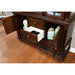 Alpena Brown Cherry Hutch & Buffet - California Furniture (Coachella, CA)