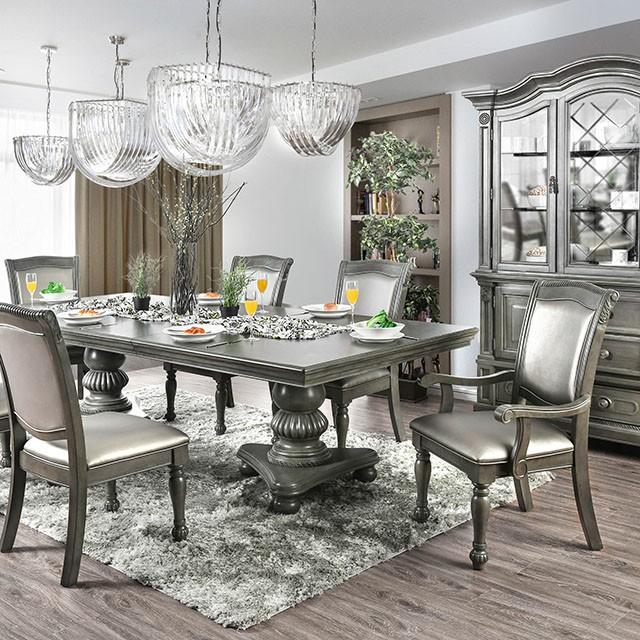 Alpena Gray Dining Table - California Furniture (Coachella, CA)