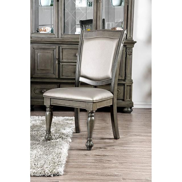Alpena Gray Side Chair (2/CTN) - California Furniture (Coachella, CA)