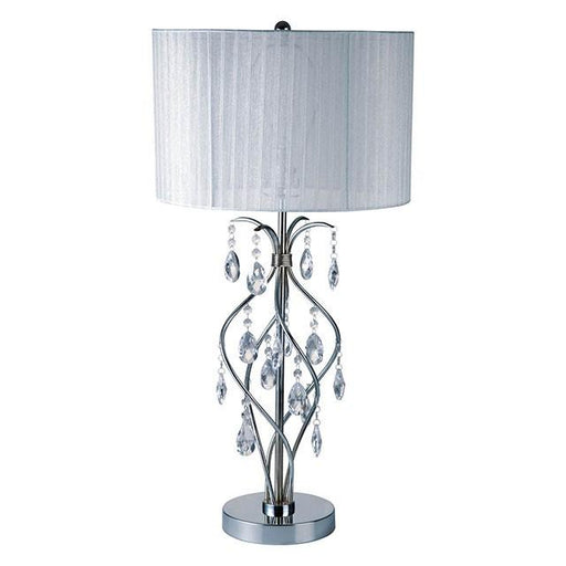 Xia White Table Lamp - California Furniture (Coachella, CA)