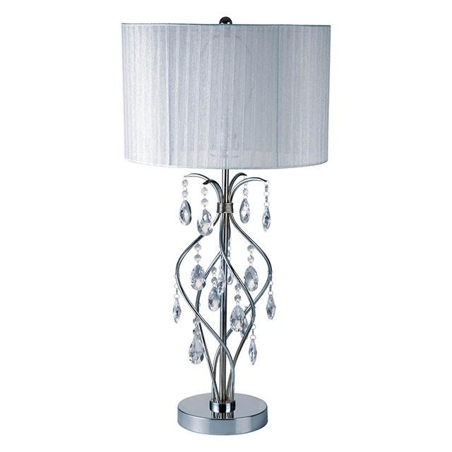 Xia White Table Lamp - California Furniture (Coachella, CA)