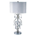Xia White Table Lamp - California Furniture (Coachella, CA)