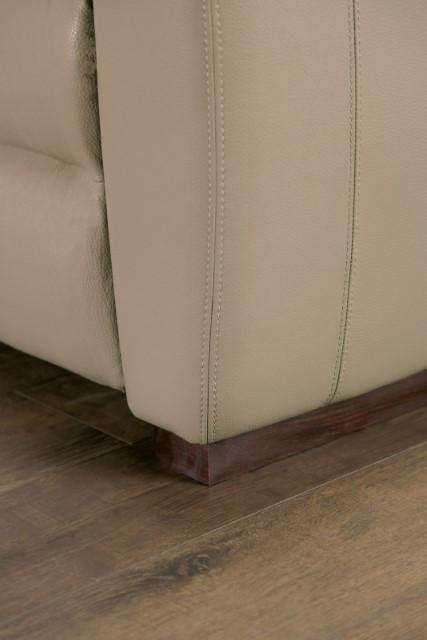 ALTAMURA Power Loveseat, Gray & Beige - California Furniture (Coachella, CA)