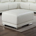 ALTHEA Ottoman, White - California Furniture (Coachella, CA)