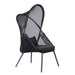 Alverta Foldable Chair Grey & Black (2/Ctn) - California Furniture (Coachella, CA)