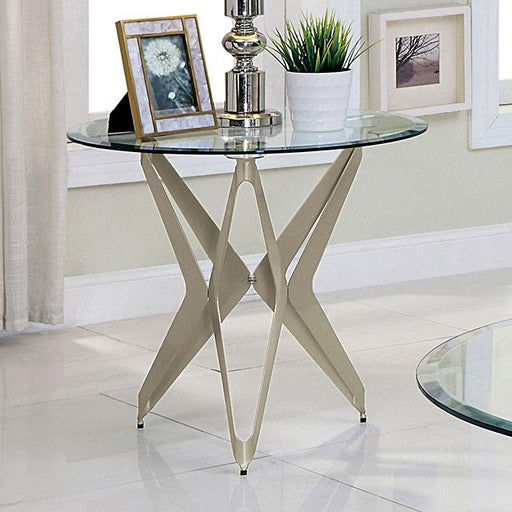 ALVISE End Table - California Furniture (Coachella, CA)