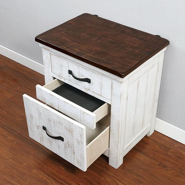 ALYSON Night Stand w/ USB Plug - California Furniture (Coachella, CA)