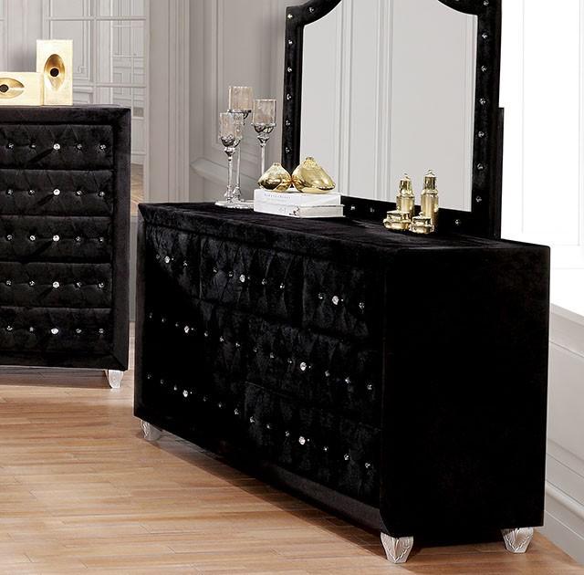 Alzire Black & Gray Dresser - California Furniture (Coachella, CA)