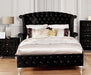 Alzir Gray & Black Queen & E.King Bed - California Furniture (Coachella, CA)
