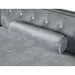 Amie Glam Gray & Black Sectional w/Storage - California Furniture (Coachella, CA)
