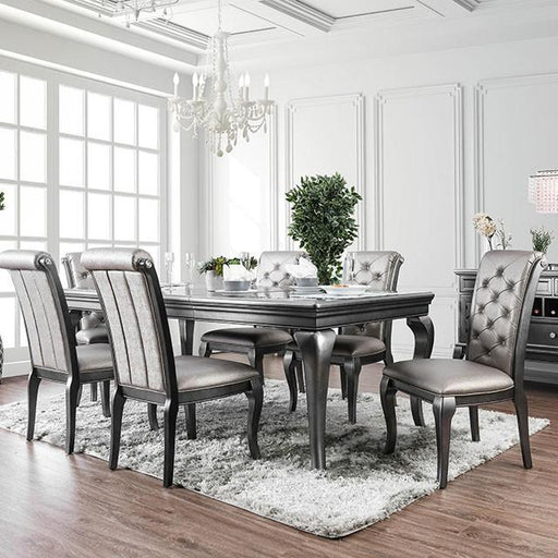 Amina Gray Dining Table - California Furniture (Coachella, CA)