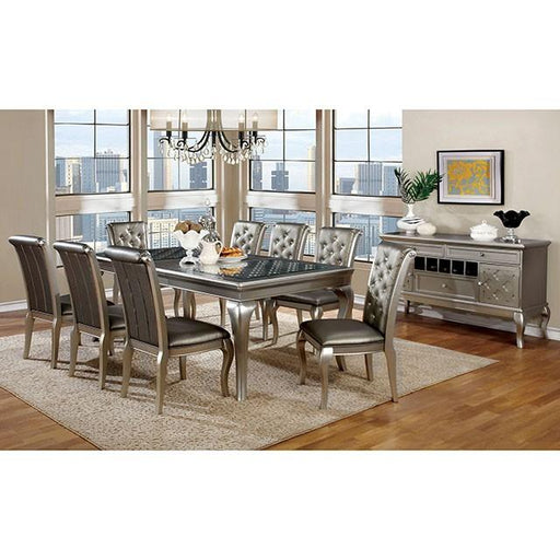 Amina Champagne Hutch & Buffet - California Furniture (Coachella, CA)