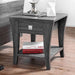 Amity Gray End Table - California Furniture (Coachella, CA)