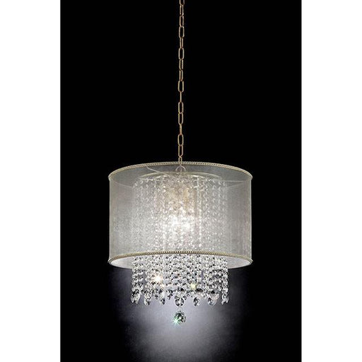 Ana Gold Ceiling, Floor & Table Lamp - California Furniture (Coachella, CA)