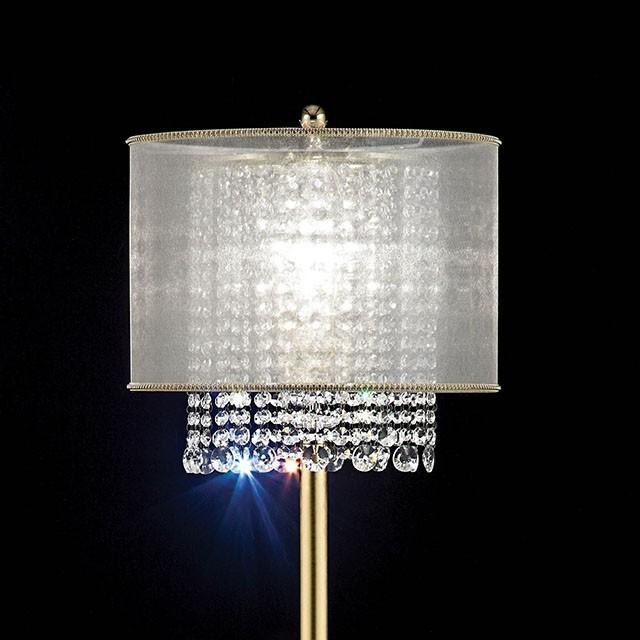 Ana Gold Ceiling, Floor & Table Lamp - California Furniture (Coachella, CA)