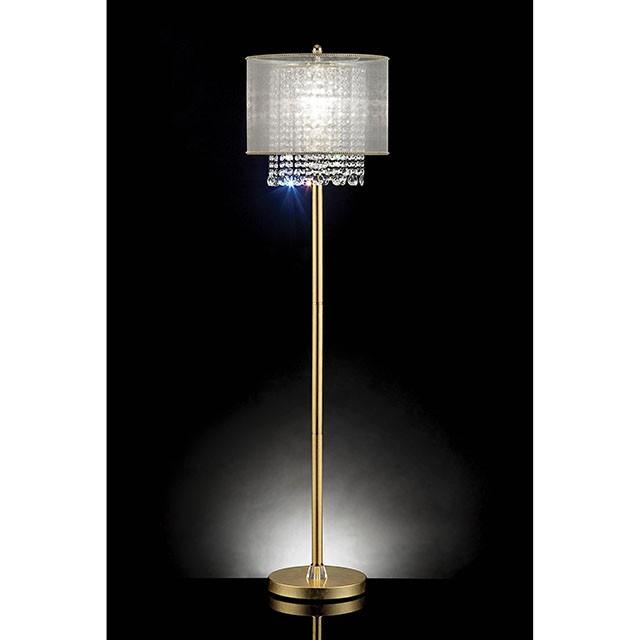 Ana Gold Ceiling, Floor & Table Lamp - California Furniture (Coachella, CA)