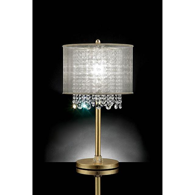 Ana Gold Ceiling, Floor & Table Lamp - California Furniture (Coachella, CA)