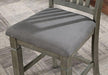 ANAYA Counter Ht. Chair (2/CTN), Gray/Lt. Gray - California Furniture (Coachella, CA)