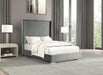 Cadwell E.King, Queen, & Full Bed White, Gray, & Black - California Furniture (Coachella, CA)
