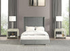 Cadwell E.King, Queen, & Full Bed White, Gray, & Black - California Furniture (Coachella, CA)