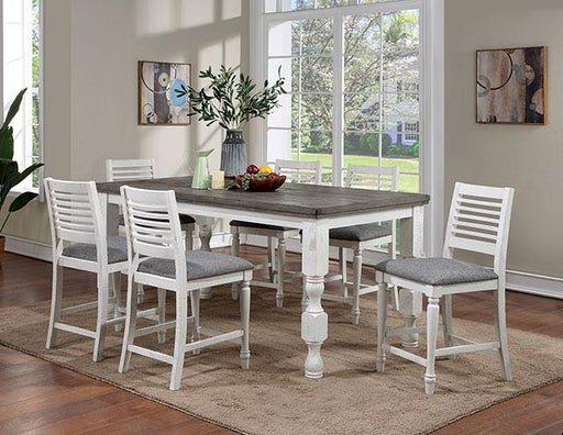 Calabria 7 Pc Counter Ht Table Set - California Furniture (Coachella, CA)