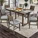 Anton 7 Pc Counter Ht Table Set - California Furniture (Coachella, CA)