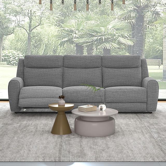 Antonius Manual Recliner Sofa - California Furniture (Coachella, CA)