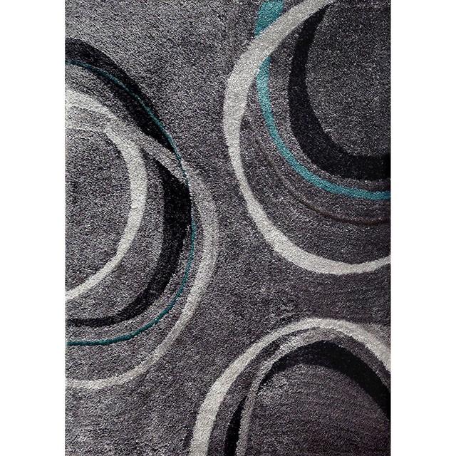 Caledon Gray 5' X 7' Area Rug - California Furniture (Coachella, CA)
