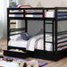 California Iv Black, Walnut, Gray, & White Twin/Twin Bunk Bed - California Furniture (Coachella, CA)