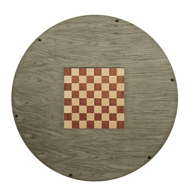 YELENA Gray Game Table - California Furniture (Coachella, CA)