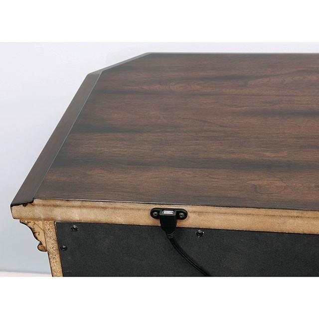 Calliope Espresso Night Stand - California Furniture (Coachella, CA)