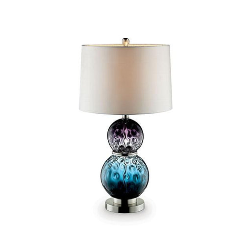 Camila Purple/Blue 27.5"H Glass Table Lamp - California Furniture (Coachella, CA)