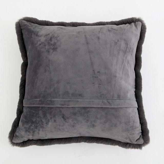 Caparica Charcoal 20" X 20" Pillow, Charcoal - California Furniture (Coachella, CA)