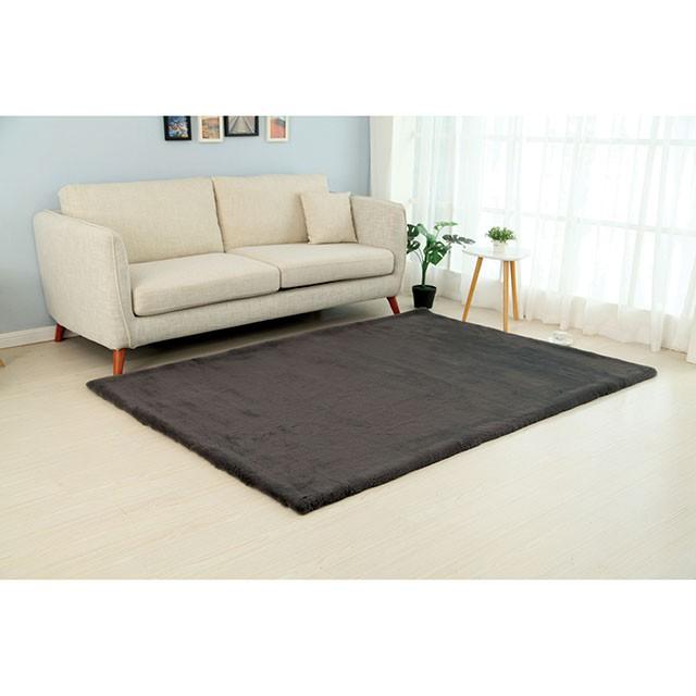 Caparica Charcoal 5' X 7' Area Rug - California Furniture (Coachella, CA)