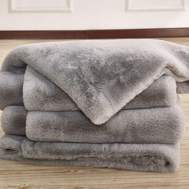 Caparica Silver 5' X 7' Area Rug - California Furniture (Coachella, CA)