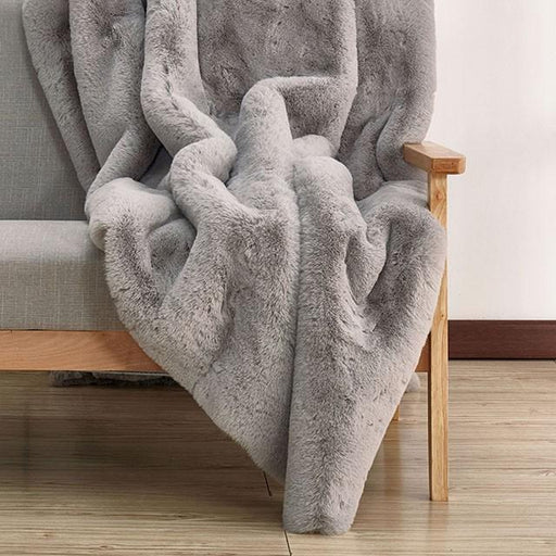 Caparica Silver Throw, Silver - California Furniture (Coachella, CA)